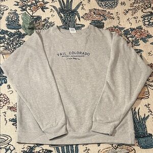 Vail, Colorado Rocky Mtns Crewneck